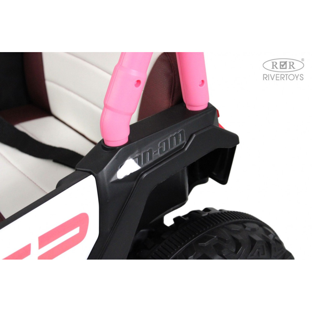 Детский электромобиль М303БХ розовый (RiverToys)