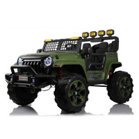 Электромобиль Jeep М707БХ зеленый