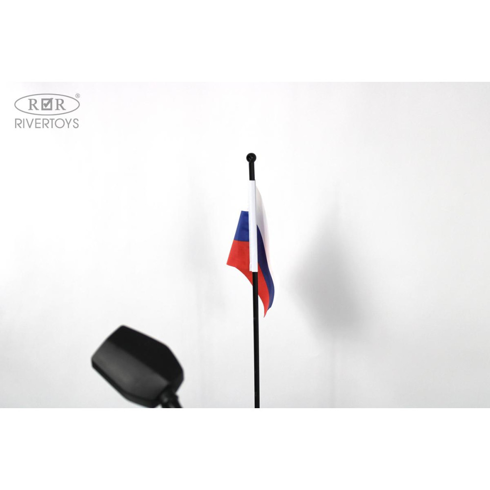 Детский электроквадроцикл P333PP белый