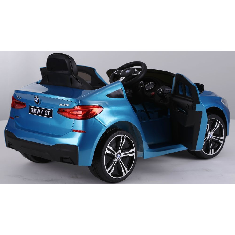 Детский электромобиль BMW6 GT (JJ2164) синий глянец