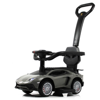Детский толокар Lamborghini M555MM-H серый