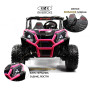 Электромобиль Buggy K777KK LUX 4WD розовый