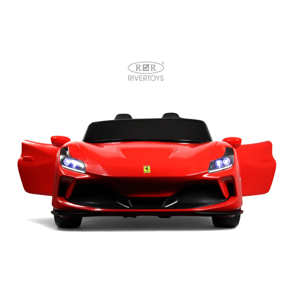Большой детский электромобиль Ferrari F111FF красный