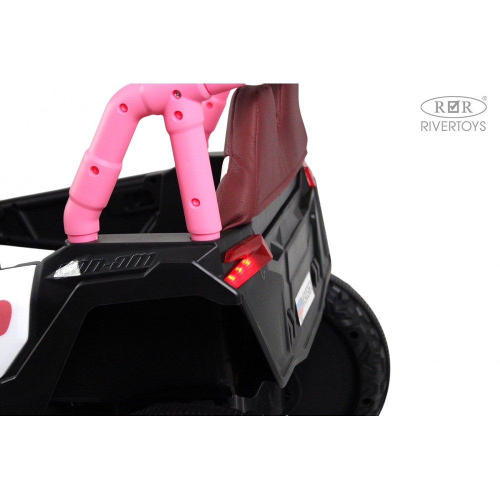 Детский электромобиль М303БХ розовый (RiverToys)
