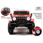 Детский электромобиль Jeep Wrangler T444TT 4WD красный
