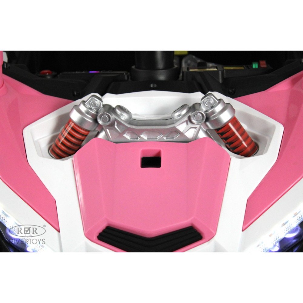 Детский электромобиль М303БХ розовый (RiverToys)