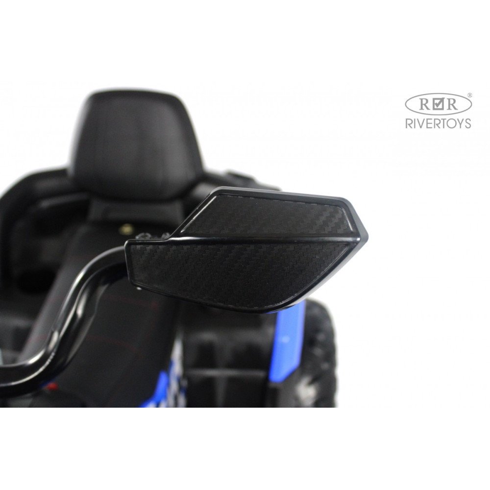 Детский квадроцикл K001AM синий, 4WD
