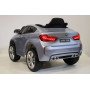 Детский электромобиль BMW X6M (JJ2199) серебристый глянец, с пультом