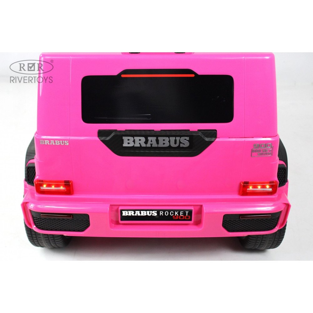 Детский джип Z999ZZ Mercedes-Benz Brabus розовый