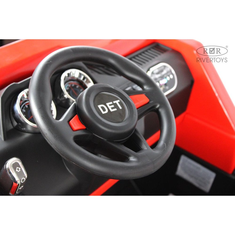 Детский электромобиль самосвал K111AM красный