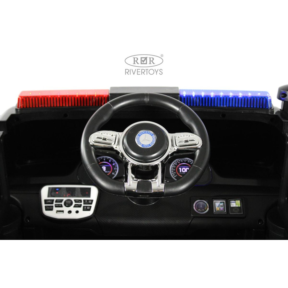 Детский электромобиль джип C333MC Mercedes черный, 4WD