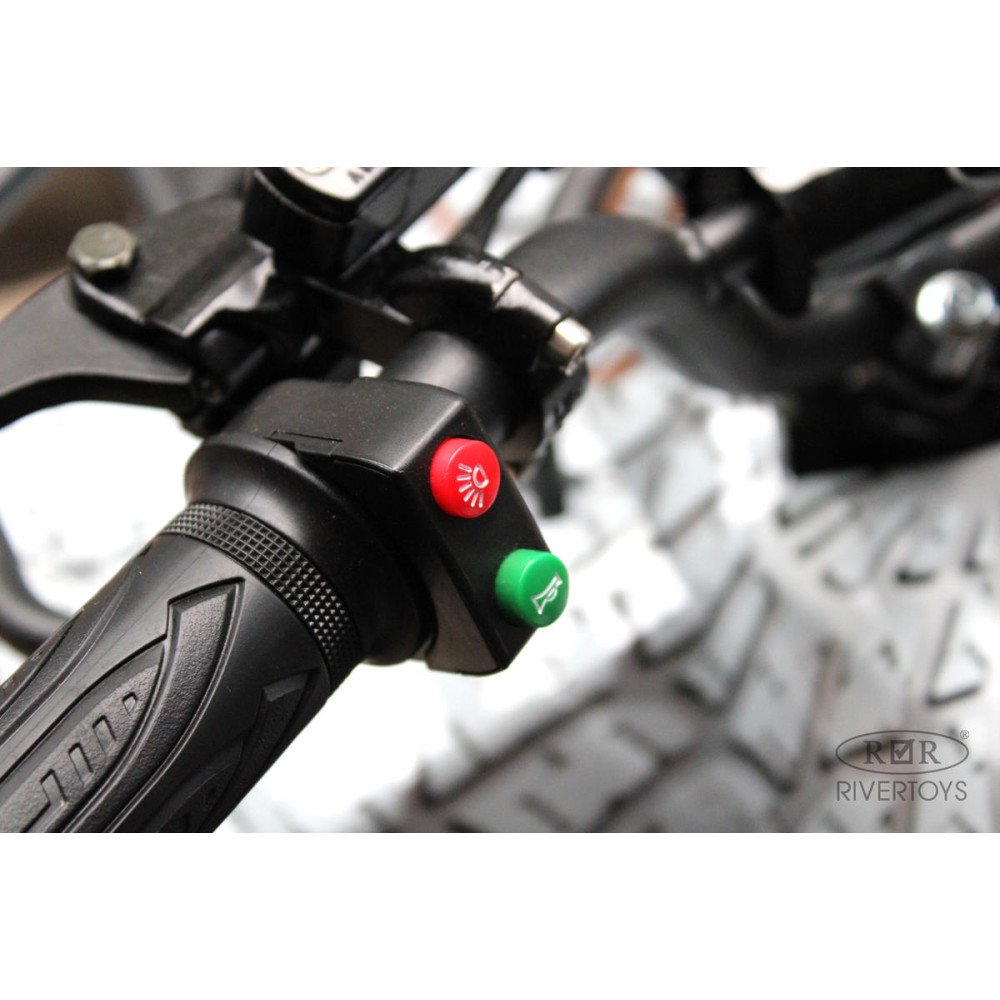 Детский электроквадроцикл TIKI LUX с максимальной скоростью 25 км/ч, желтый Special