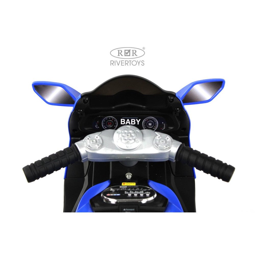 Детский трицикл K222AM синий