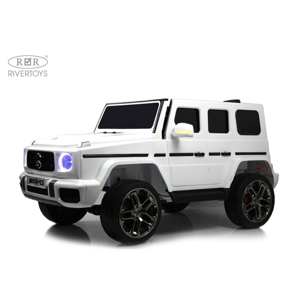Детский джип Mercedes-AMG G63 (G111GG) белый, полный привод