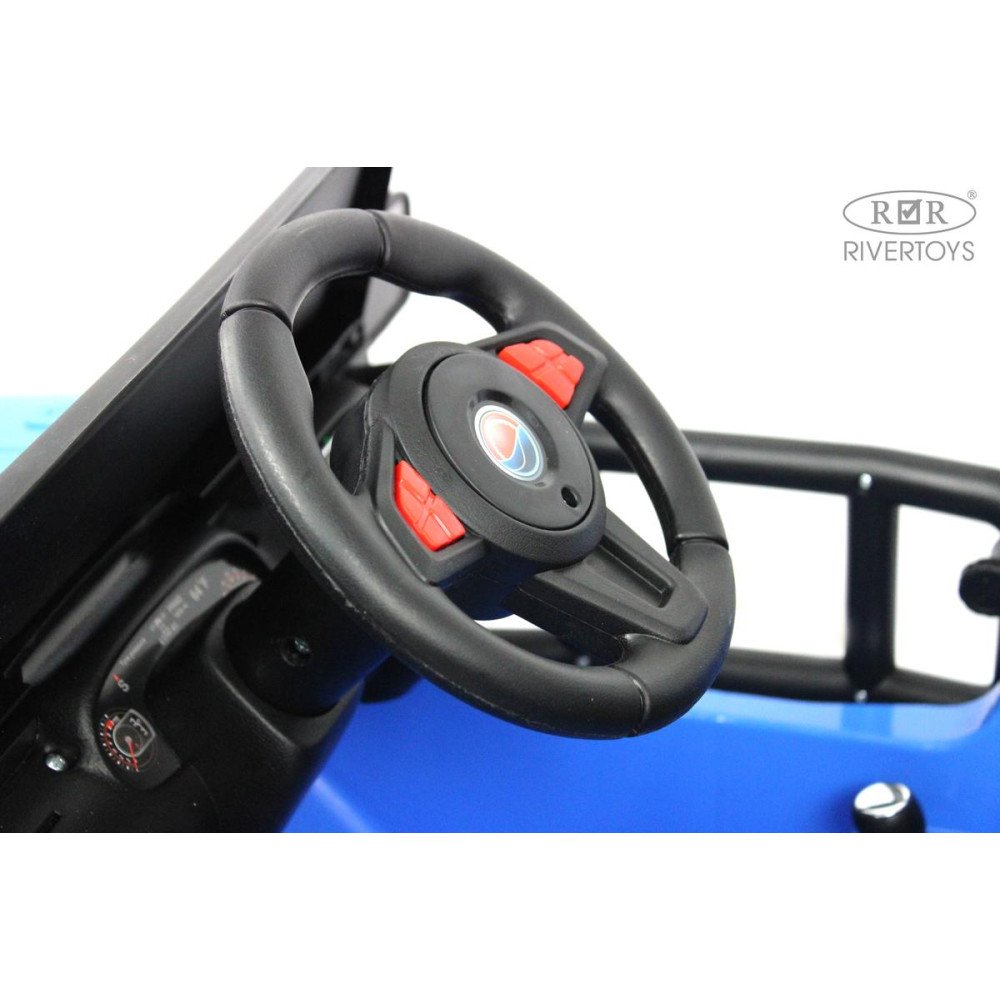 Детский багги Jeep Wrangler T222TT 4WD синий