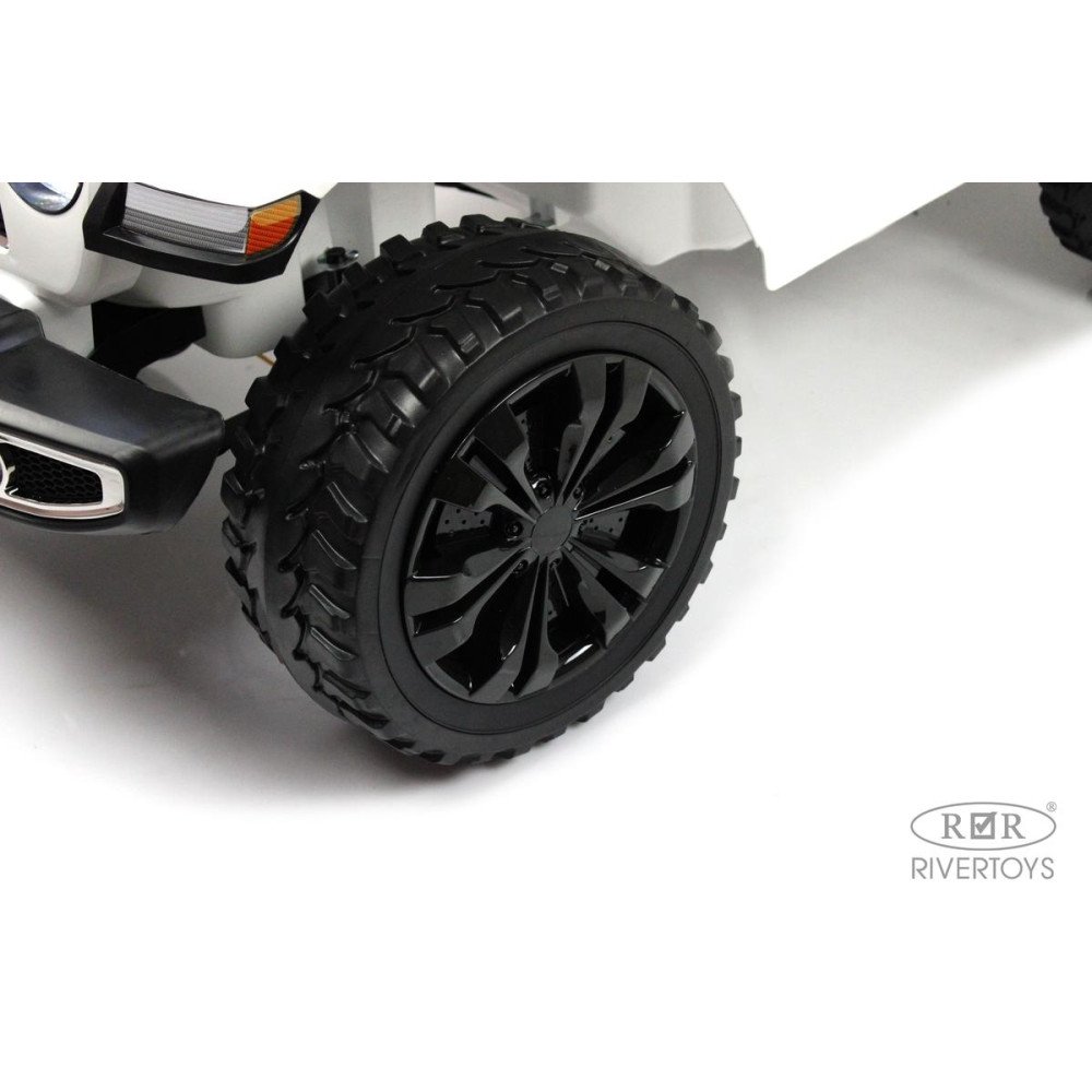Детский полноприводный джип Jeep Rubicon X004XX белый