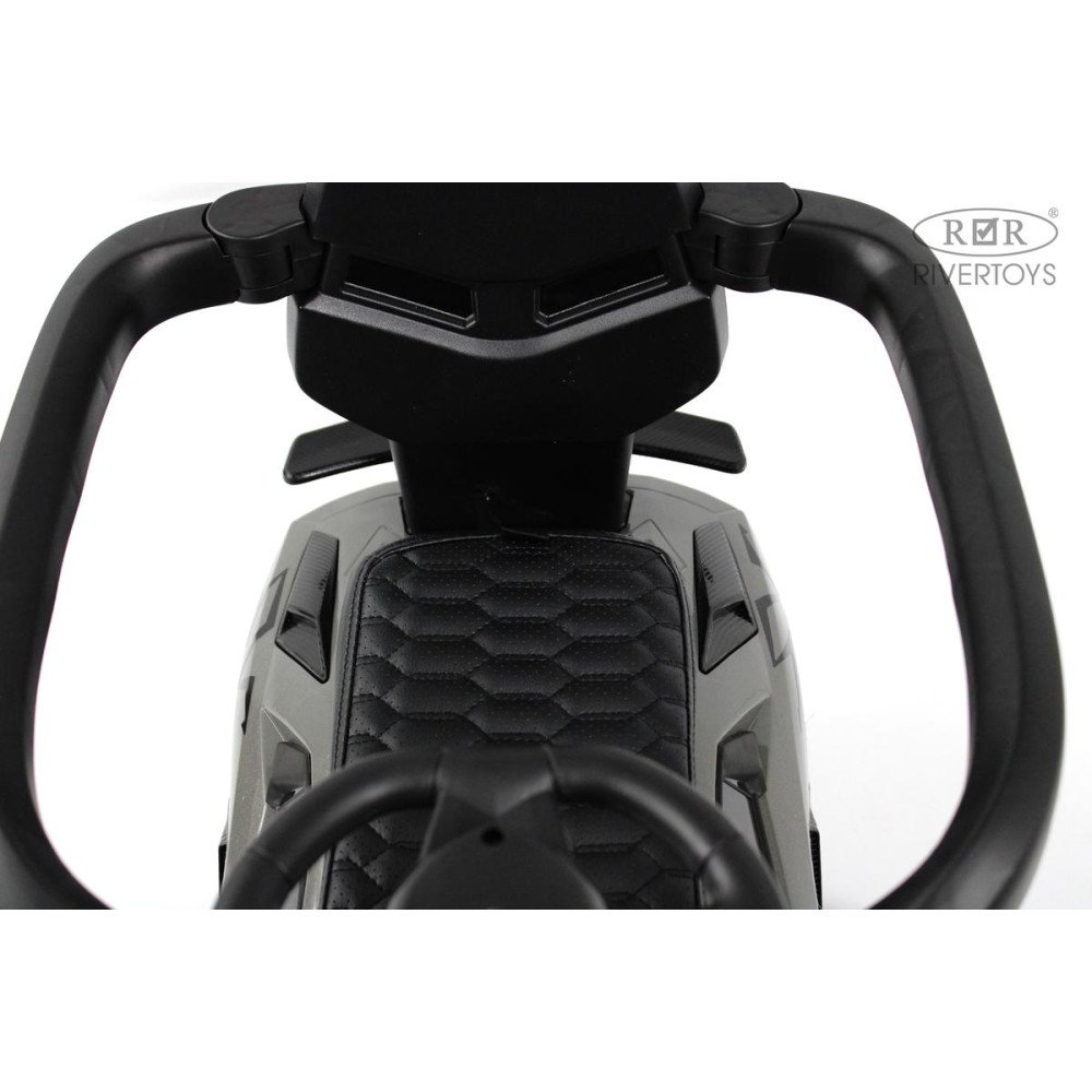 Детский толокар Lamborghini M555MM-H серый