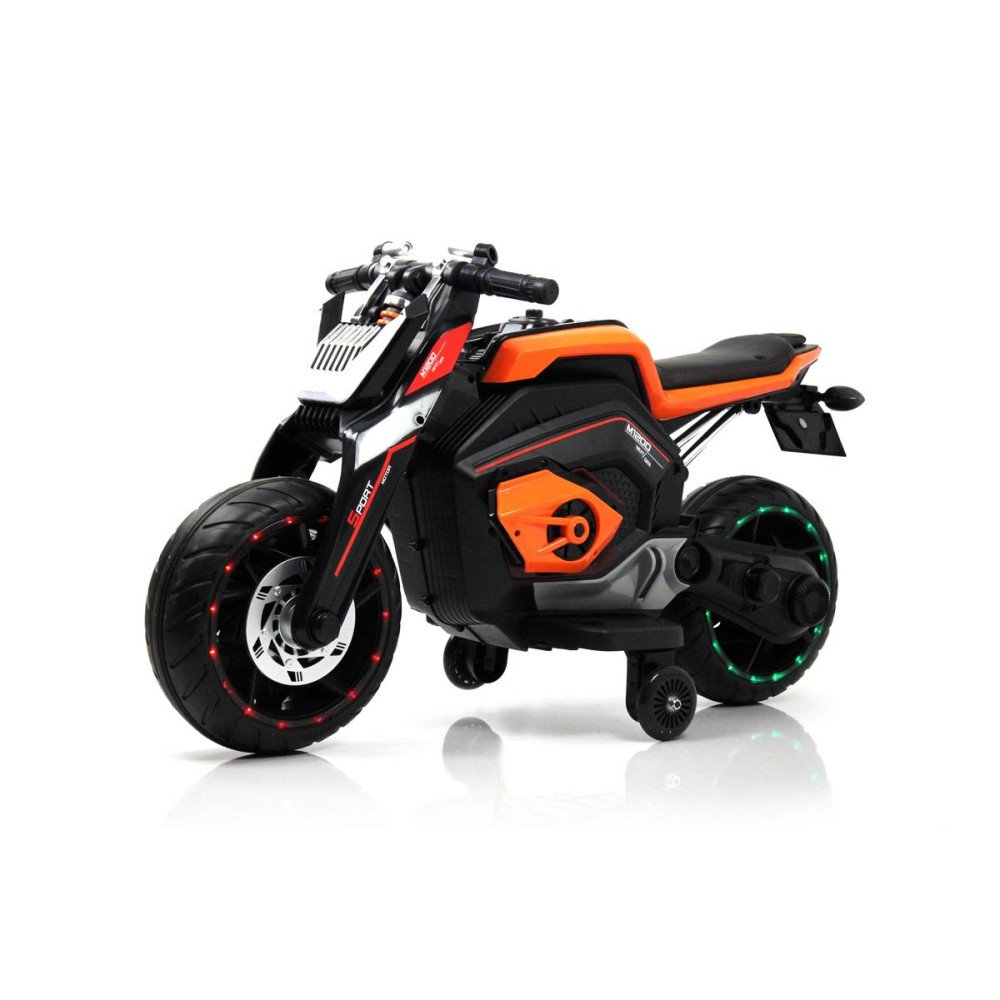 Детский электромотоцикл X111XX оранжевый