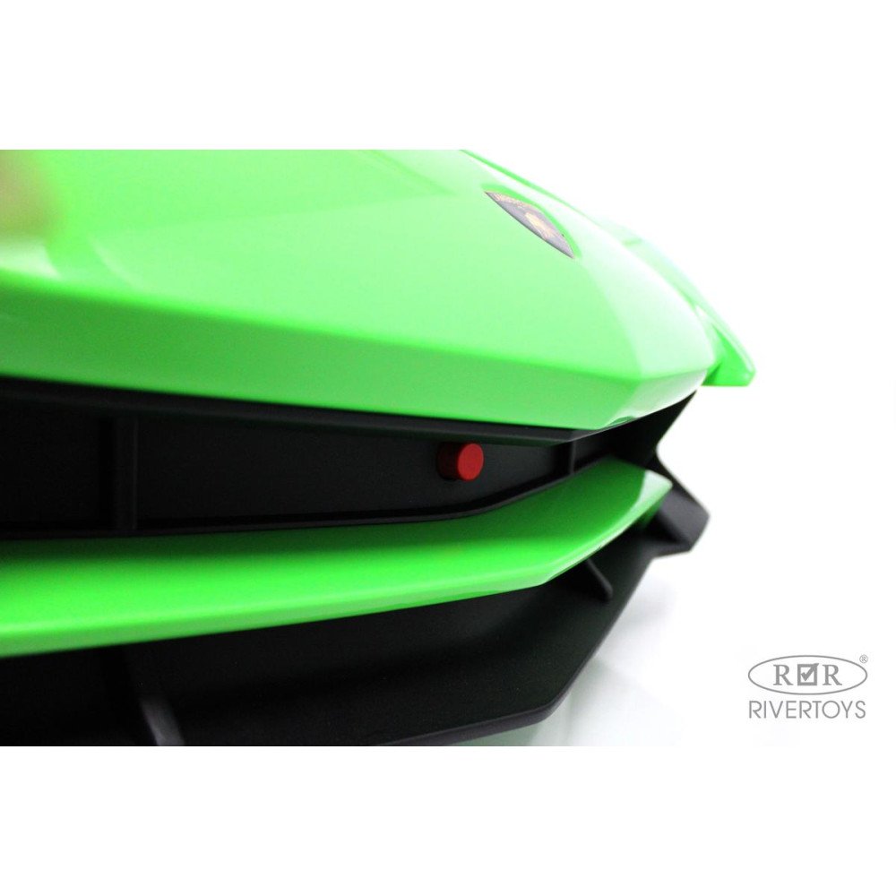 Детский электромобиль Lamborghini Aventador SV (M777MM) зеленый