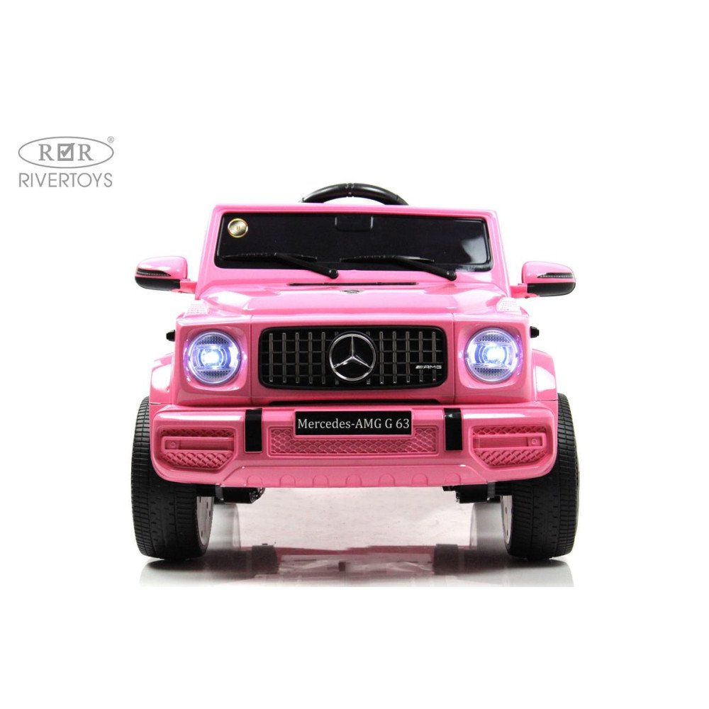Детский электромобиль Mercedes-Benz G63 (O111OO) розовый глянец