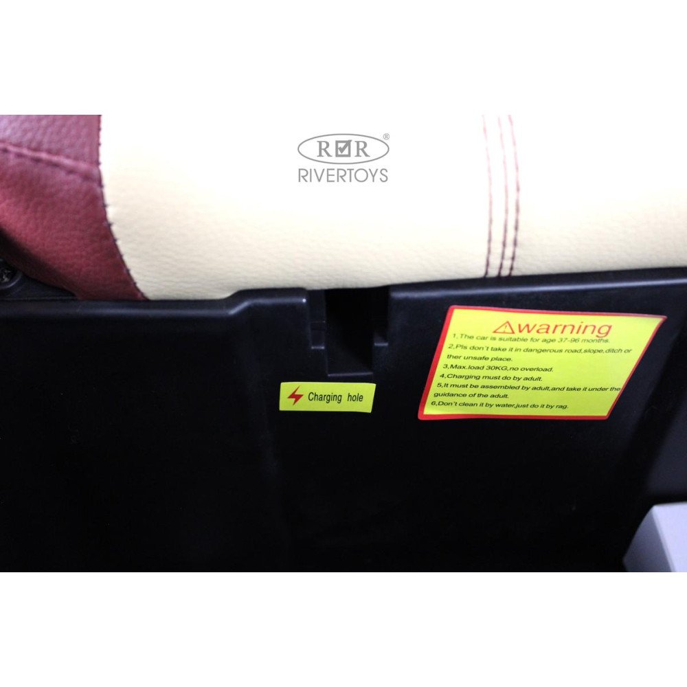 Двухместный багги E001EE оранжевый