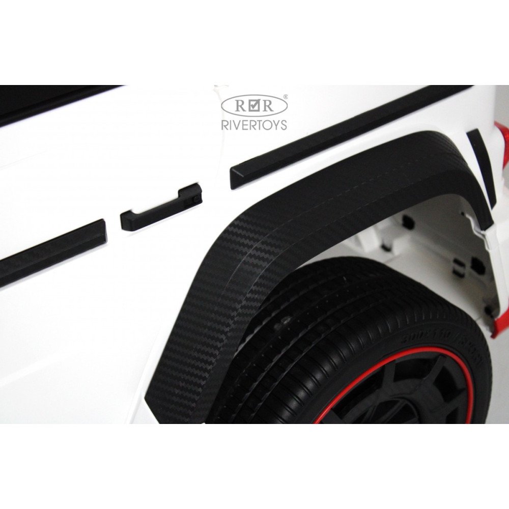 Детский автомобиль Mercedes-Benz Brabus Z888ZZ белый