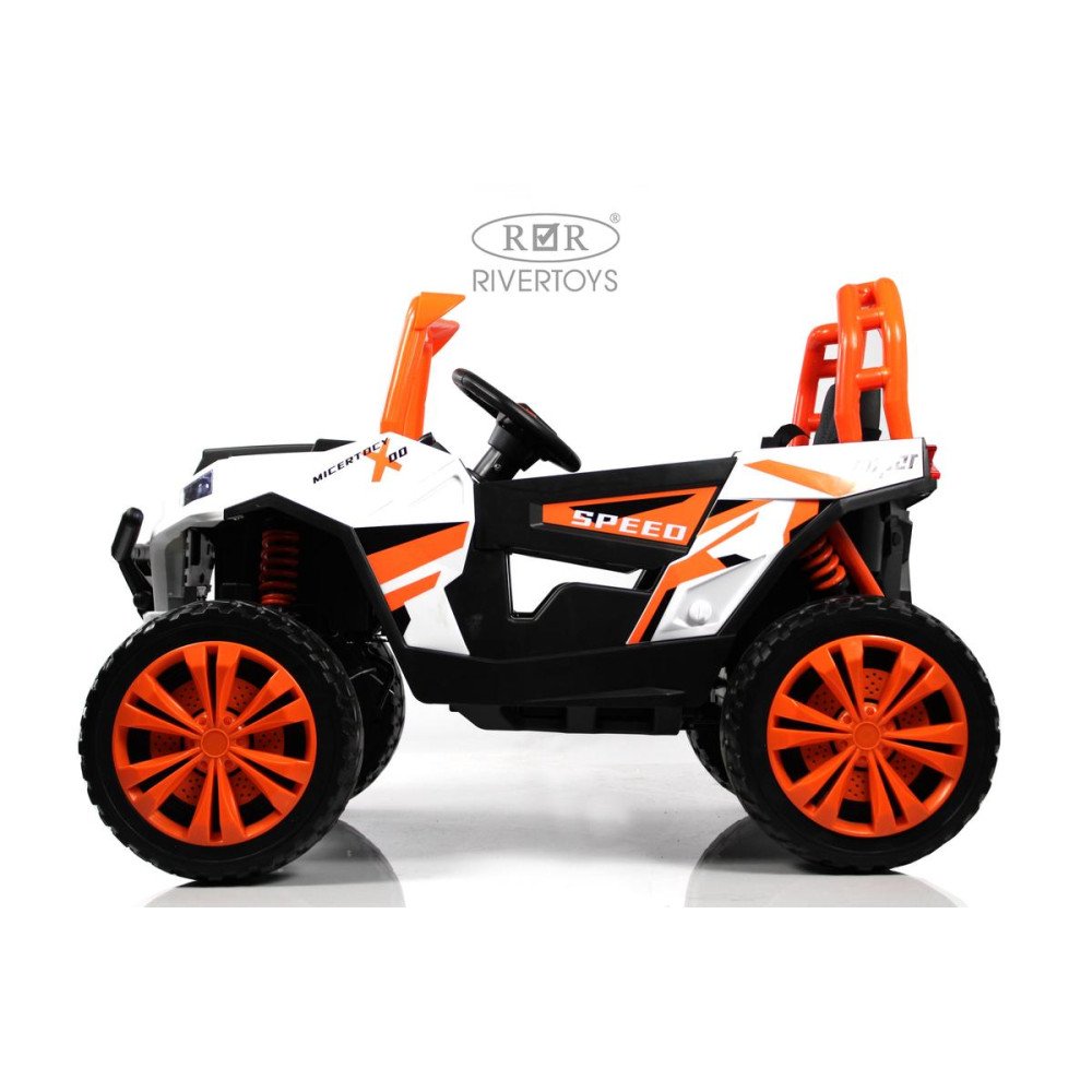 Детский электромобиль багги F888FF-A оранжевый