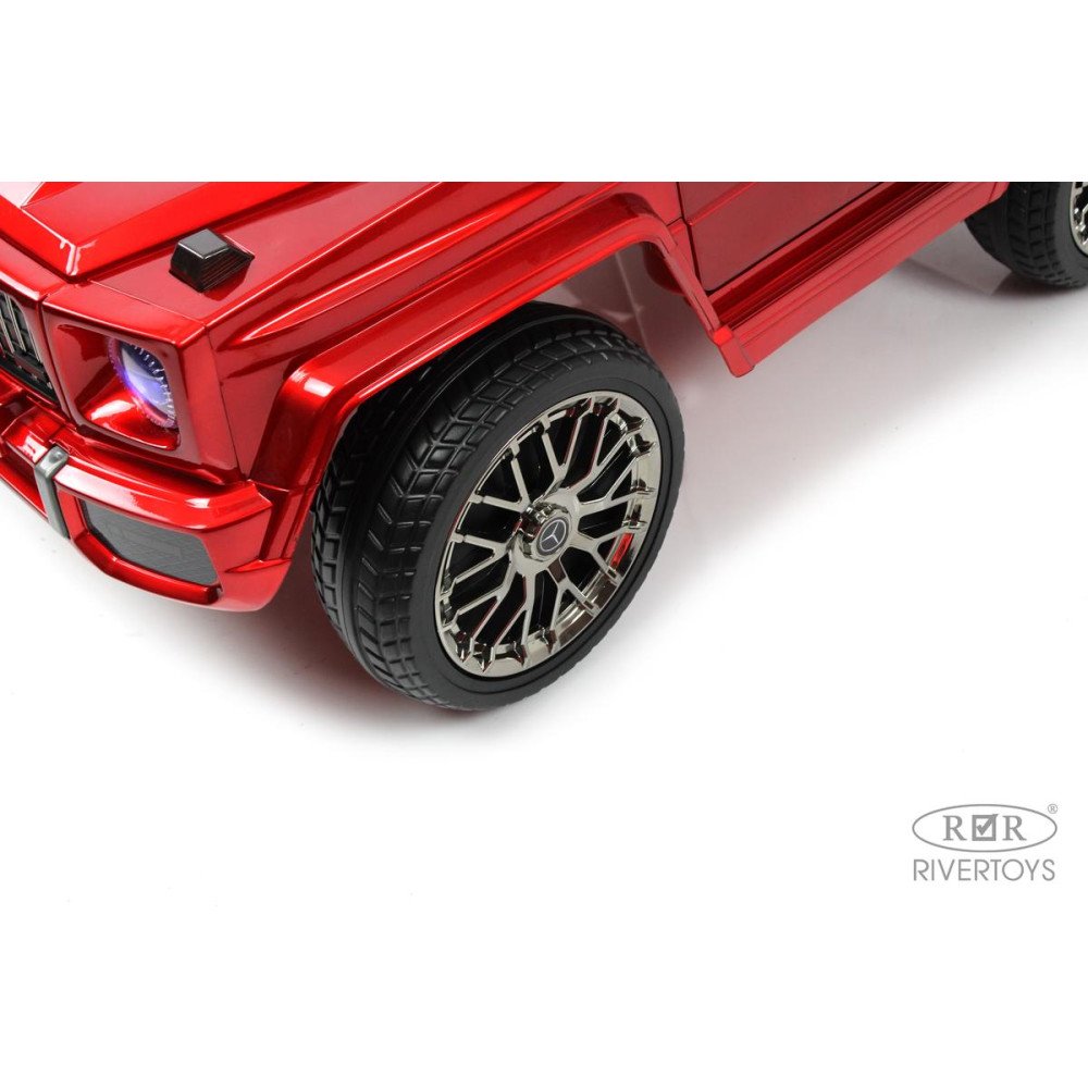 Электромобиль Mercedes-AMG G63 (G222GG) с пультом, красный глянец