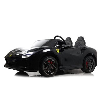 Детский электромобиль Ferrari F111FF черный глянец