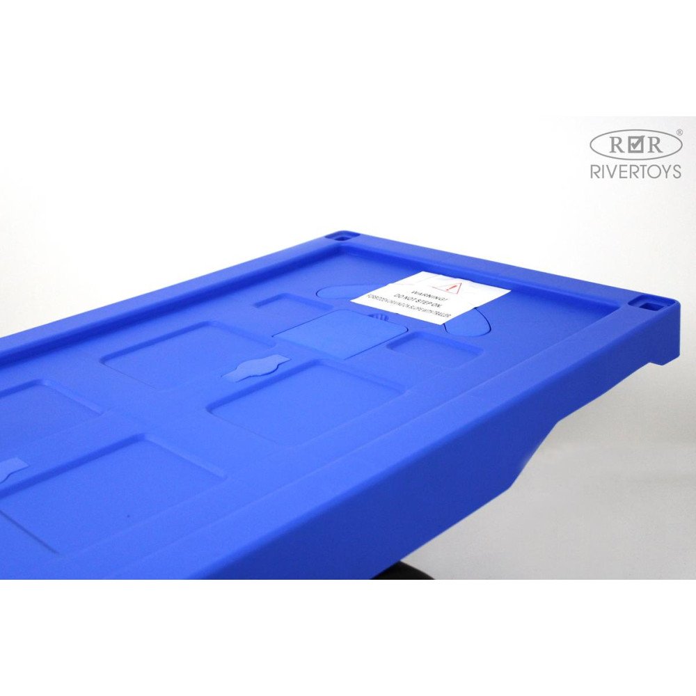 Прицеп HL358 синий (RiverToys)