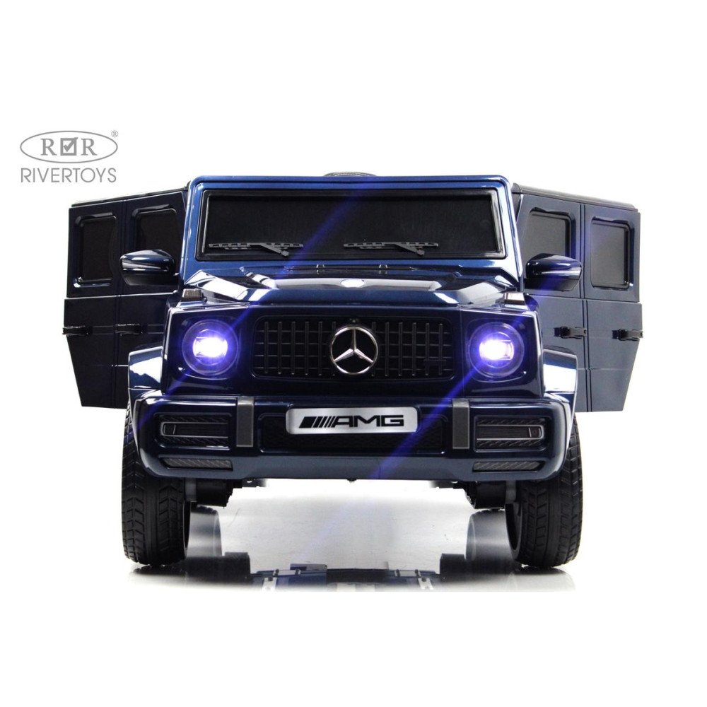 Детский электромобиль Mercedes-AMG G63 4WD (G333GG) синий глянец