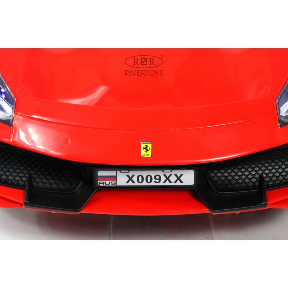 Детский электромобиль Ferrari X009XX красный