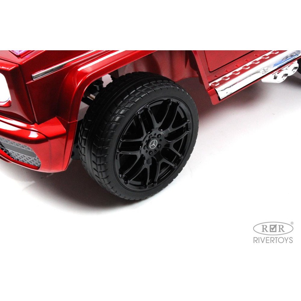 Электромобиль Гелендваген Mercedes-Benz G65 (E111EE) красный глянец