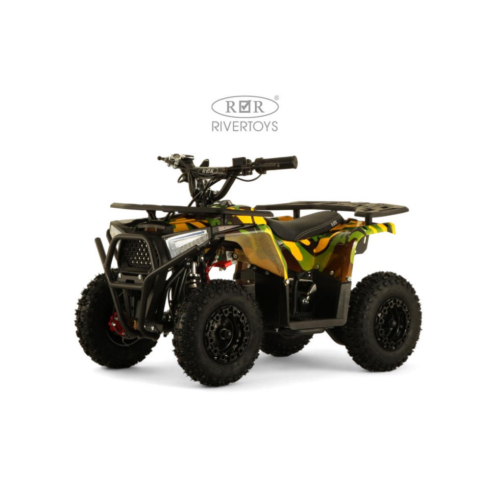 Квадроцикл MIKA желтый камуфляж, скоростной