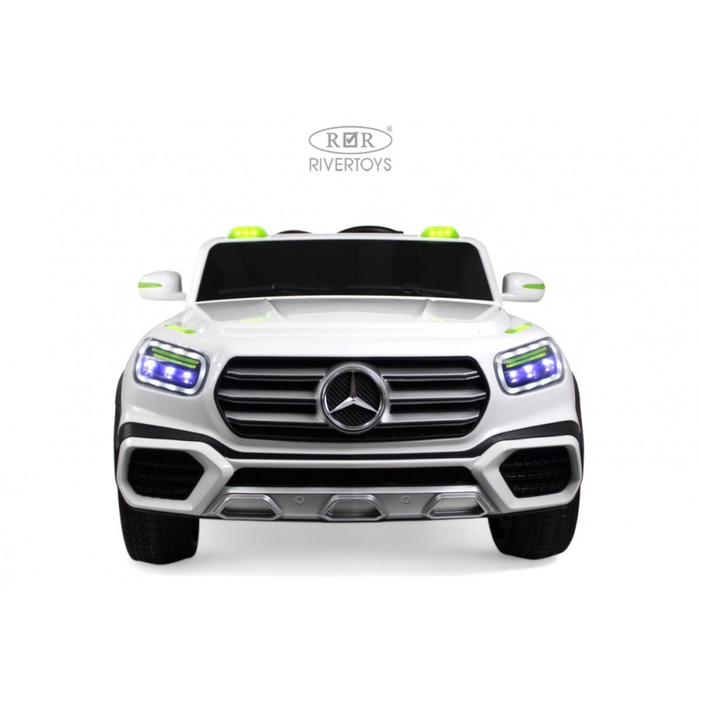 Детский электромобиль Mercedes М007БХ белый, мотор 250Вт