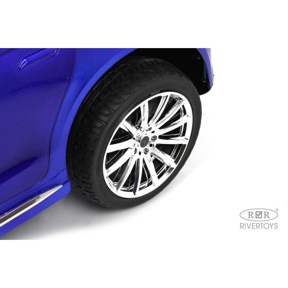 Детская машина Mercedes-Benz М333БХ синий глянец, полный привод
