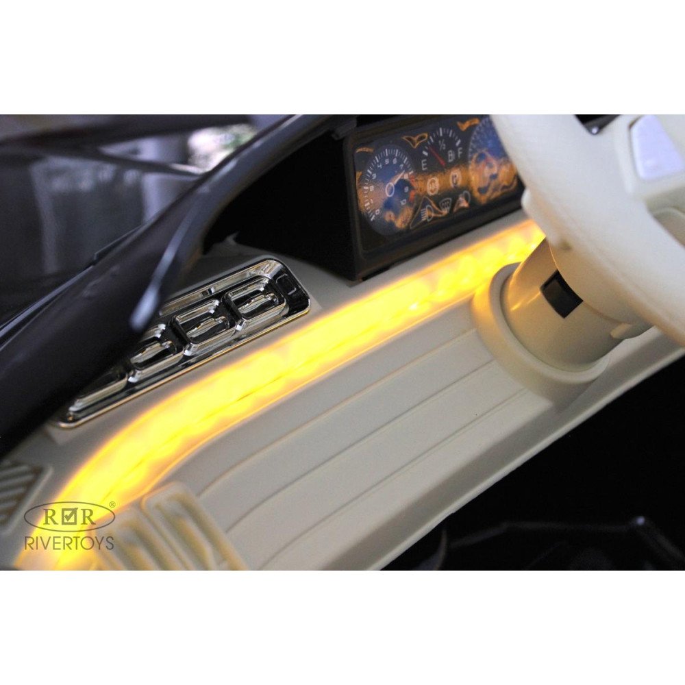 Детский электромобиль Mercedes-Benz М333БХ черный глянец