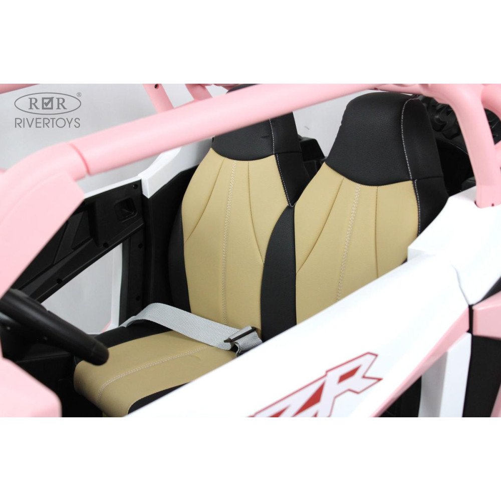 Полноприводный электромобиль багги E001EE розовый