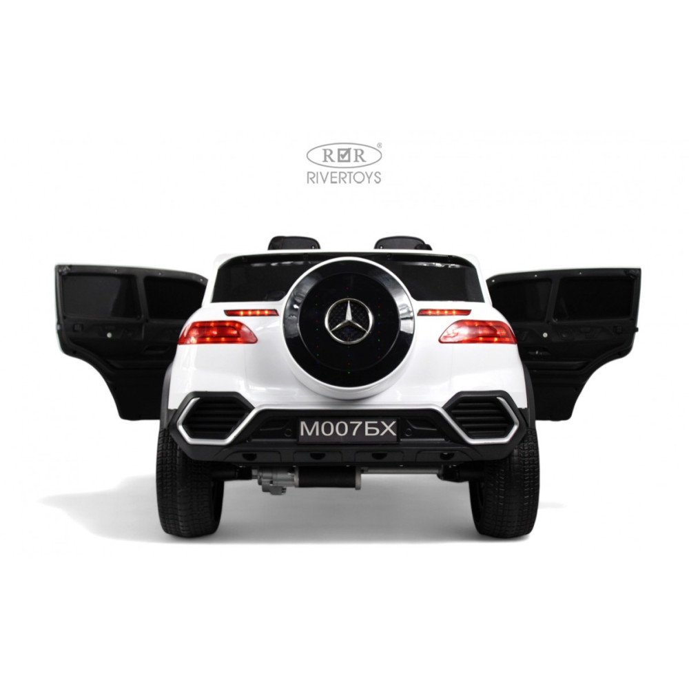 Детский электромобиль Mercedes М007БХ белый, мотор 250Вт