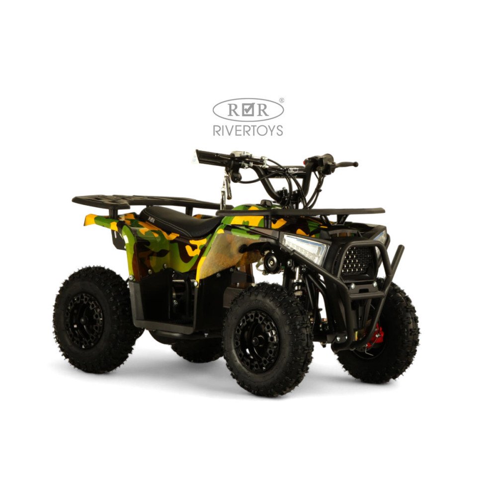 Квадроцикл MIKA желтый камуфляж, скоростной