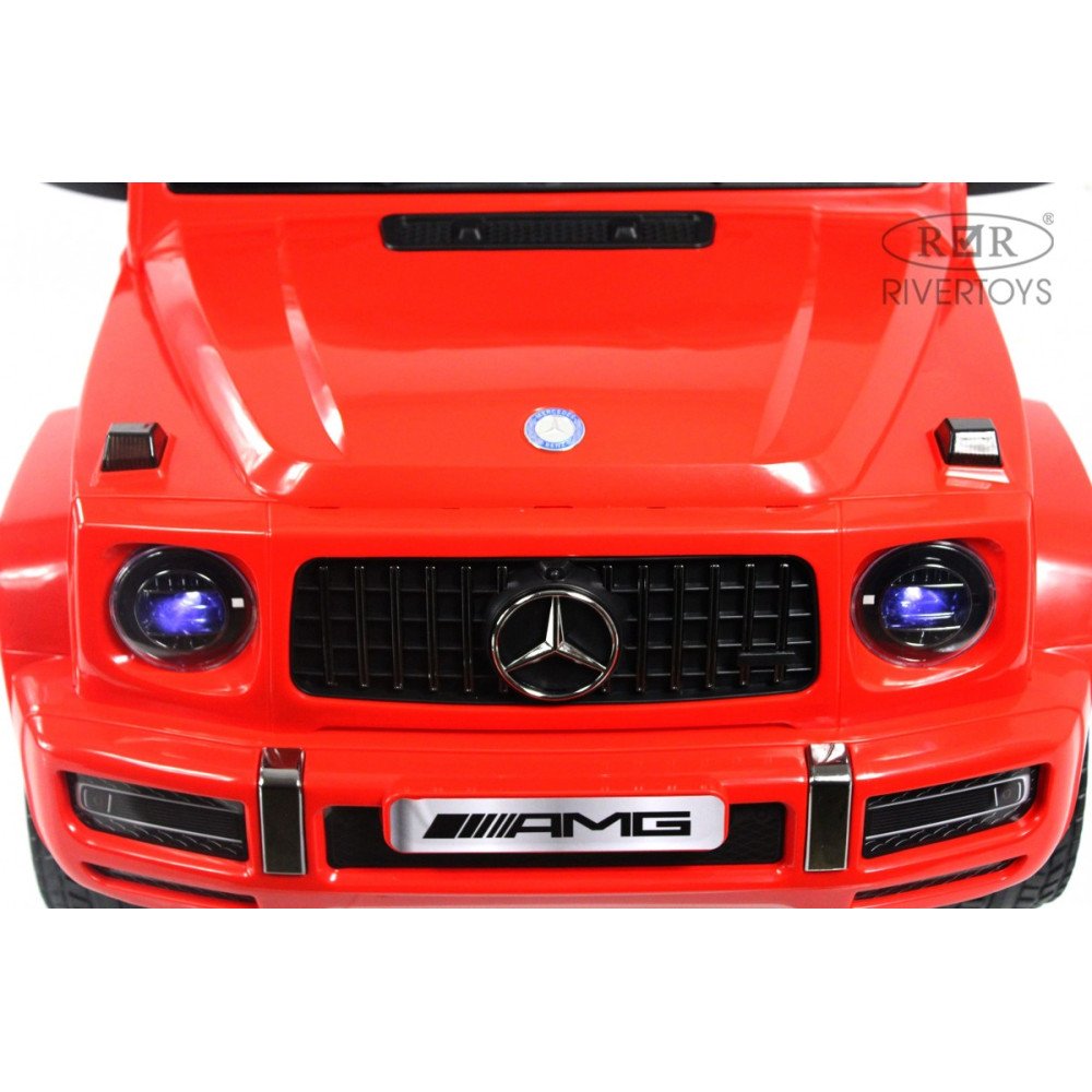Детская машина Mercedes-AMG G63 4WD (G333GG) красная, с пультом
