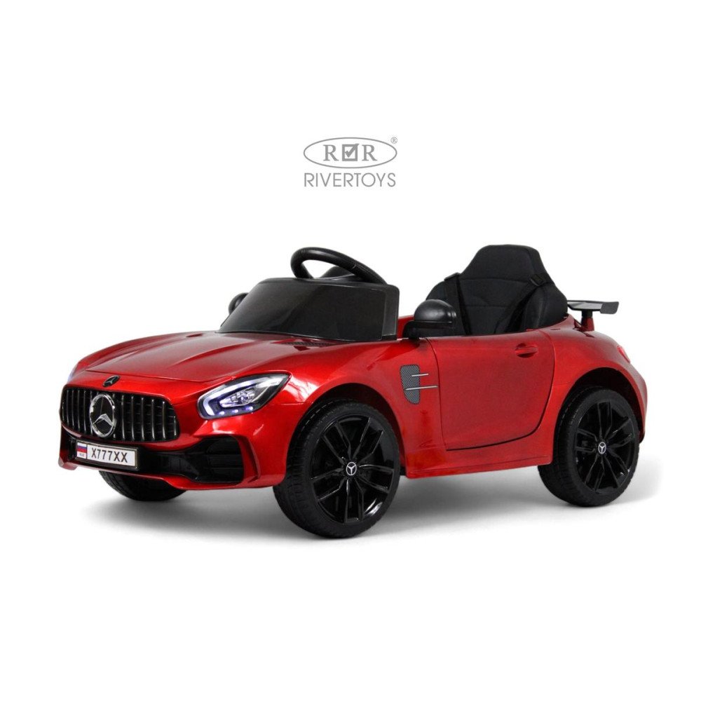 Электромобиль Mercedes-Benz AMG GT X777XX красный глянец