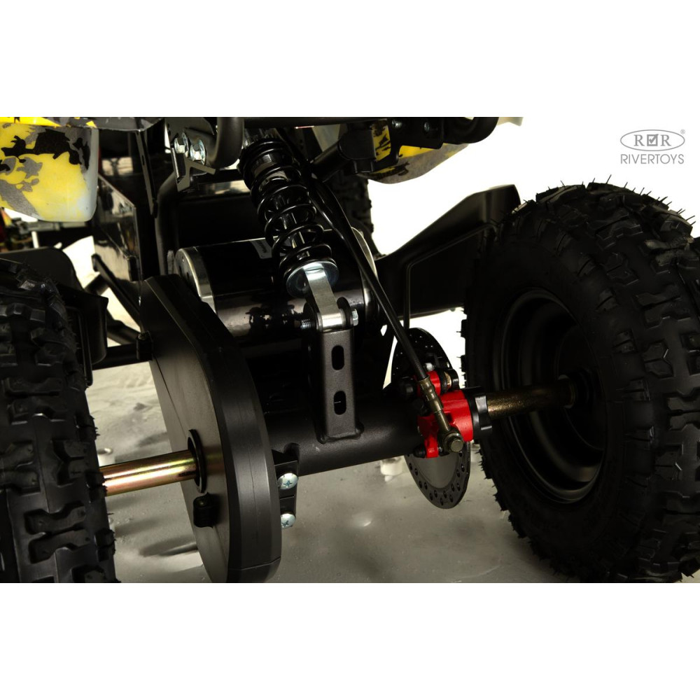 Электроквадроцикл TIKI желтый Special