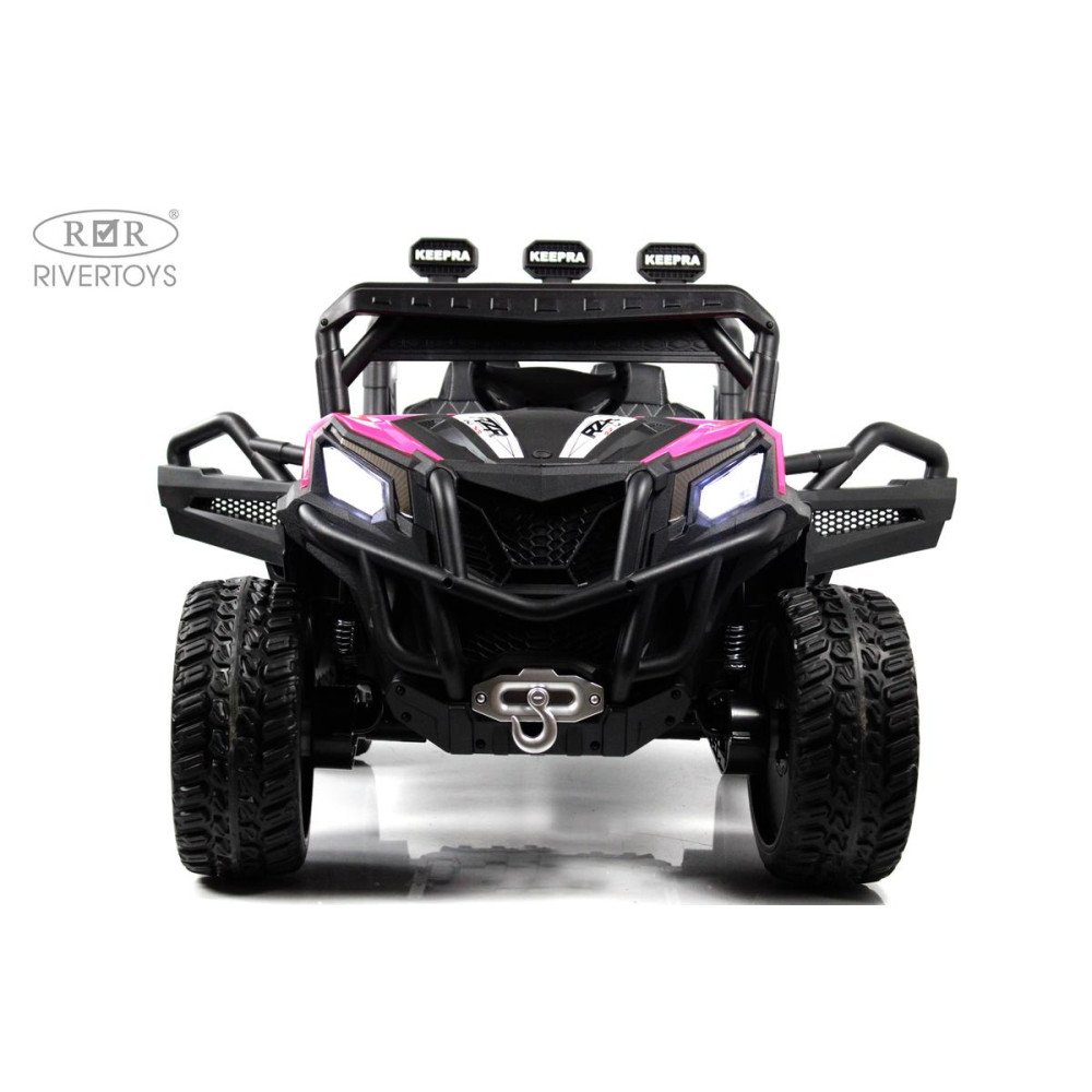 Электромобиль багги C111CC темно-розовый