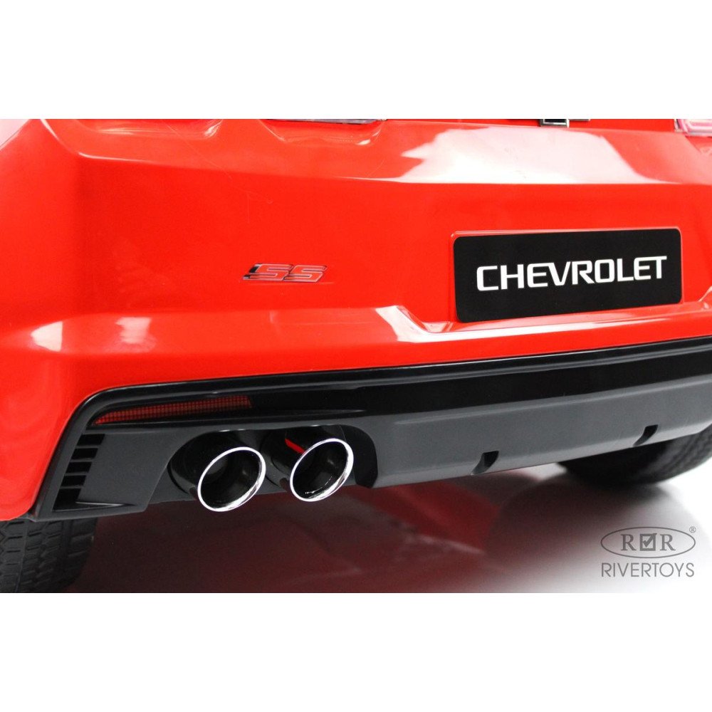 Детский электромобиль Chevrolet Camaro 2SS (HL558) красный