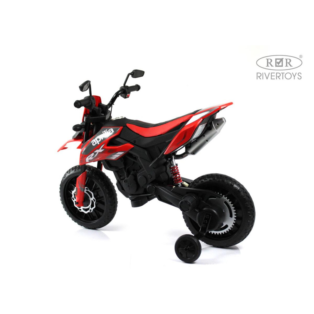 Детский электромотоцикл P444PP (S317) красный