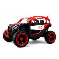 Детский электромобиль X707XX черно-красный