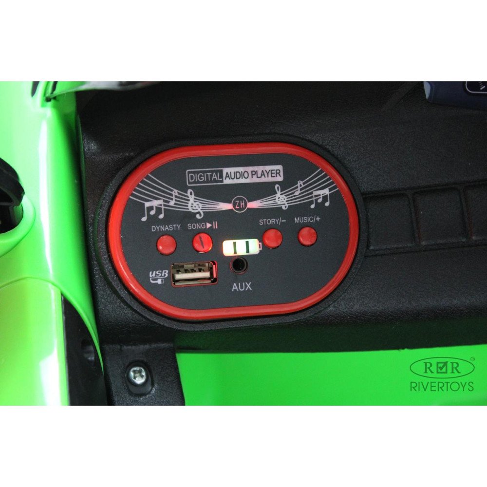 Детский электромобиль BMW F444FF зеленый