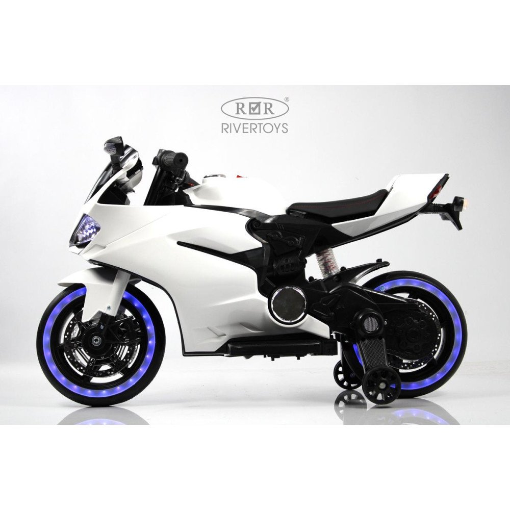Детский электромотоцикл Ducati X003XX белый