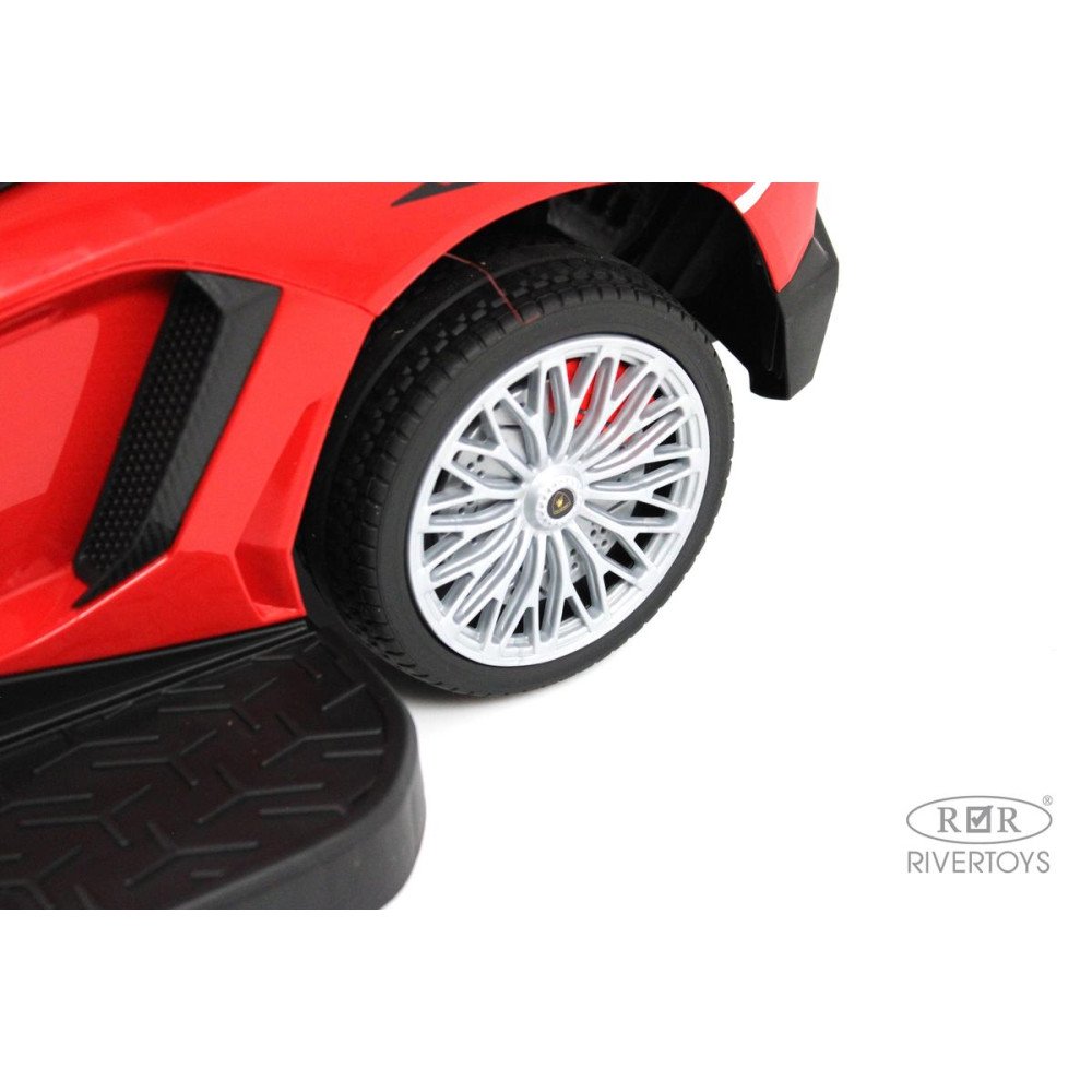 Детский толокар Lamborghini M555MM-M красный